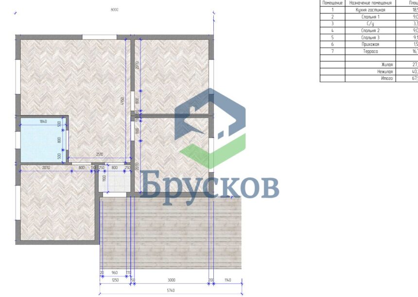 Недорогие дачные дома клееного бруса