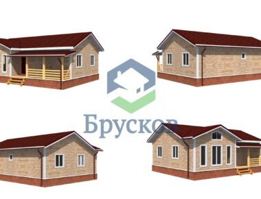 строительство домов из бруса под ключ