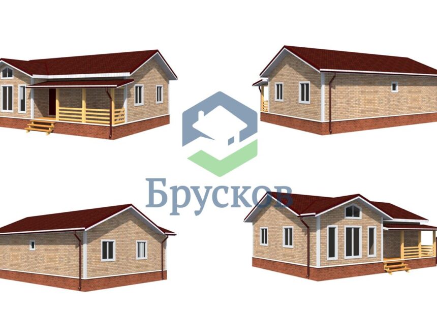 строительство домов из бруса под ключ