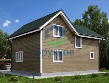 одноэтажные дома из профилированного бруса