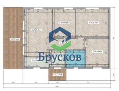 дом из бруса 150х150