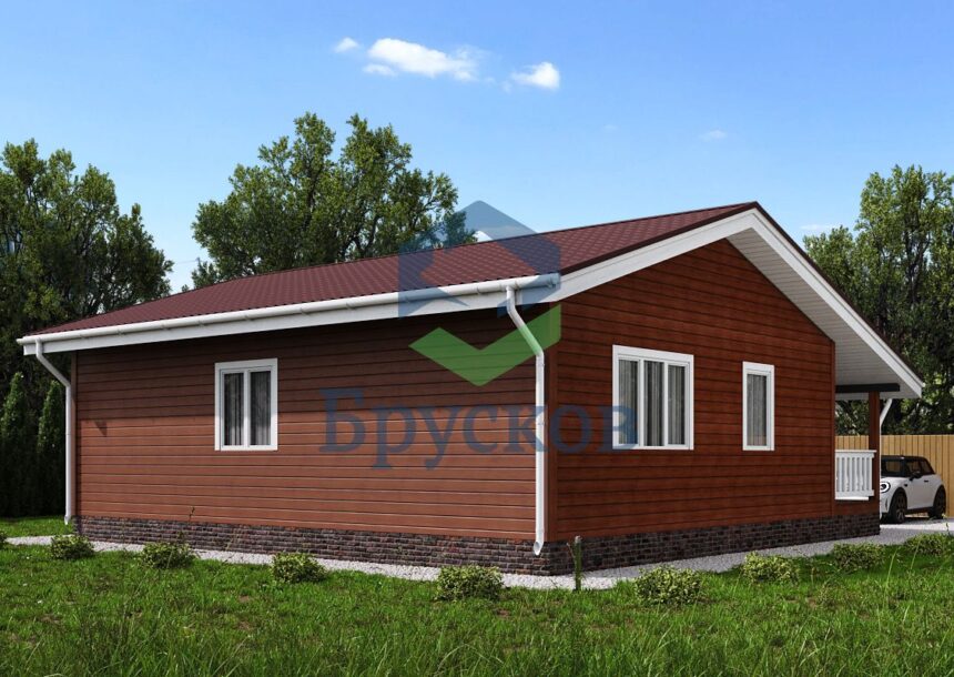 дома из бруса проекты фото
