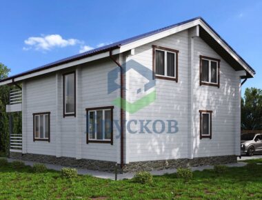 проекты домов из бруса для проживания