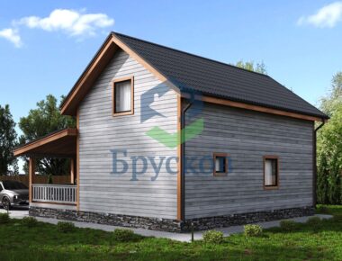 дом из клееного бруса цена