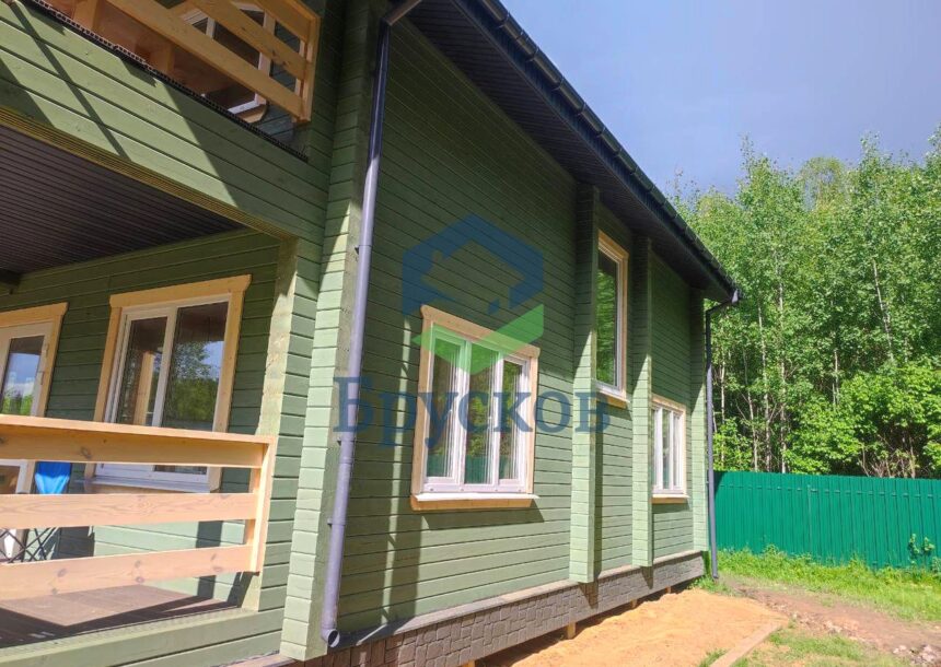 дома из профилированного бруса под ключ